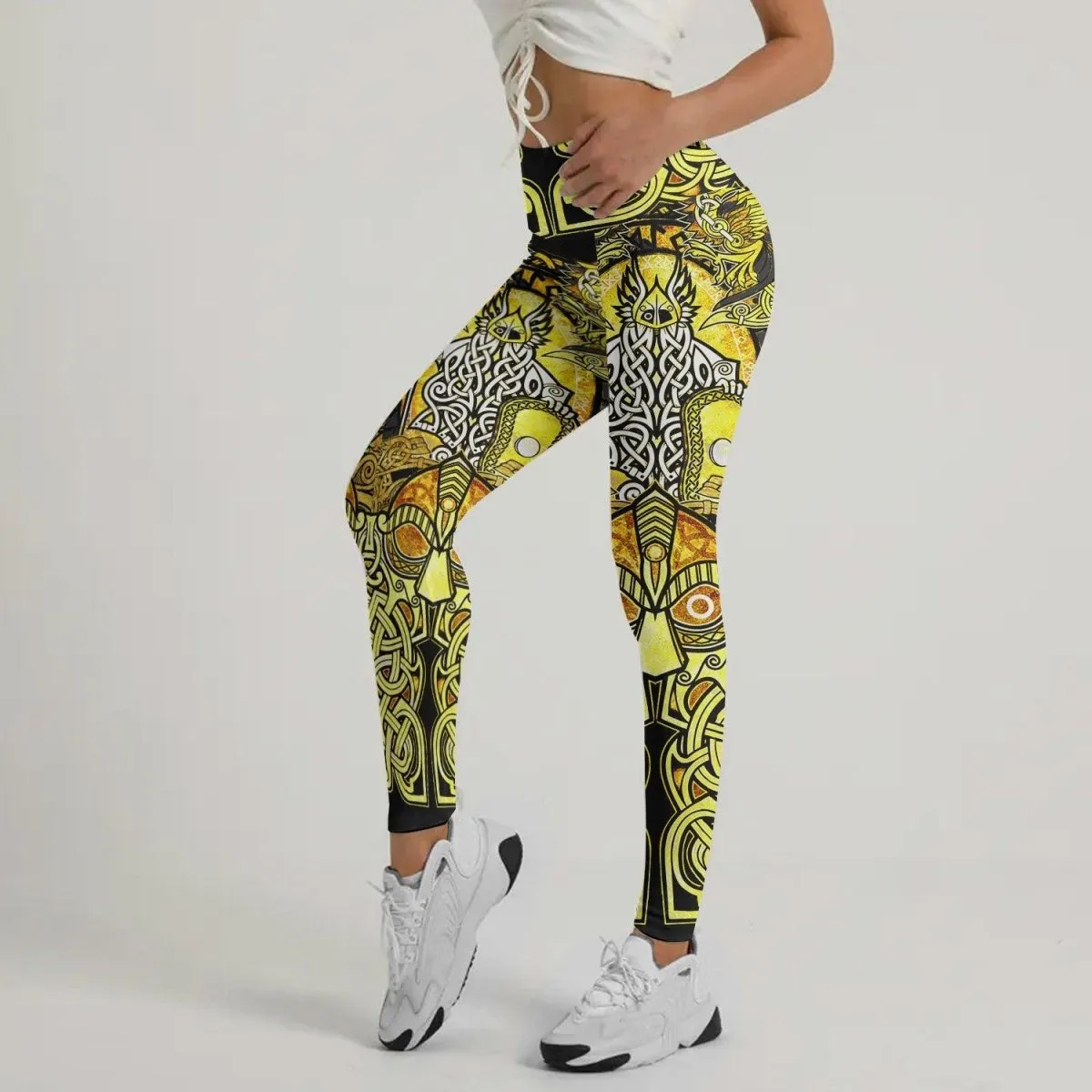Odin Norse Rune Leggings