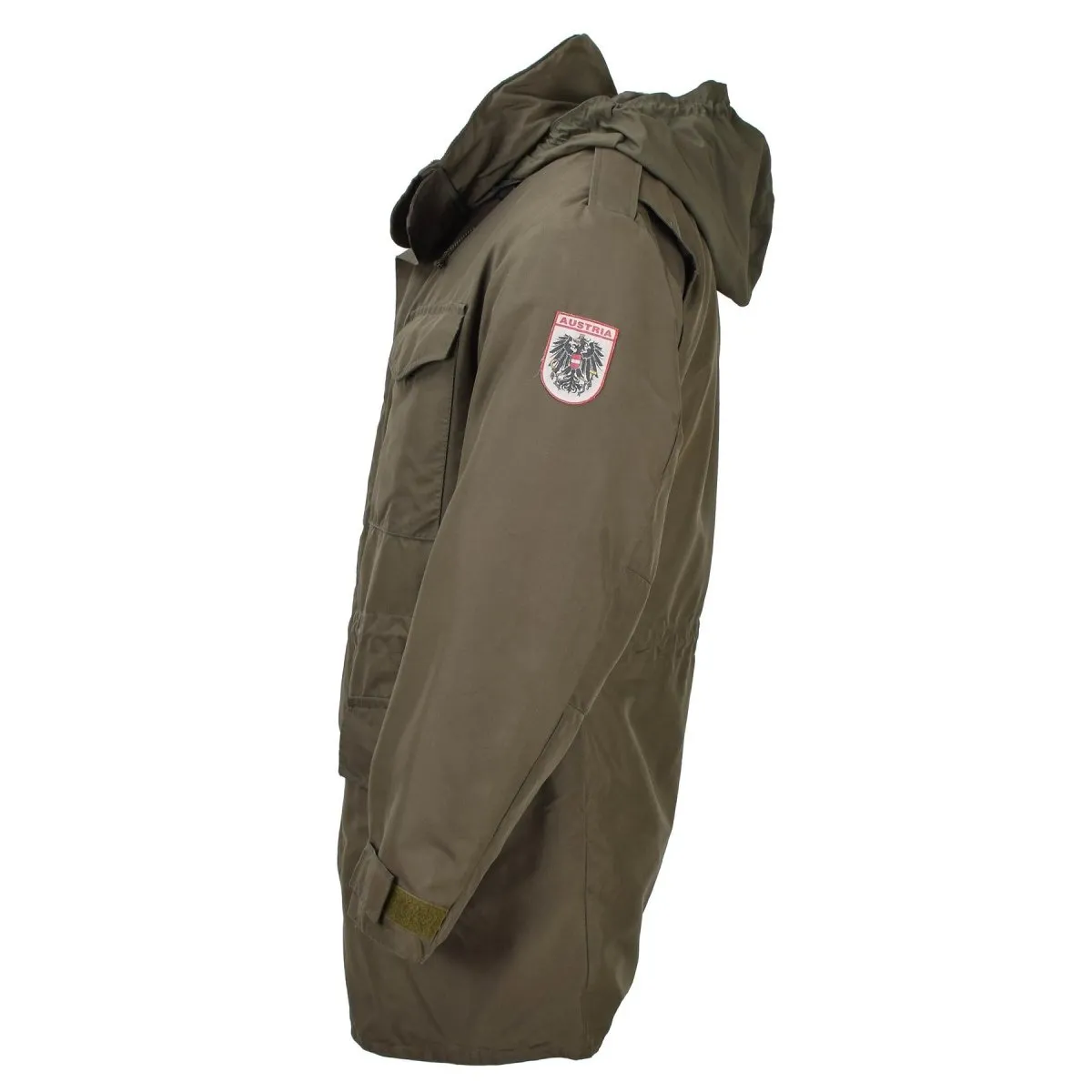Original Austrian military Gore-Tex parka w liner rain jacket casual formal