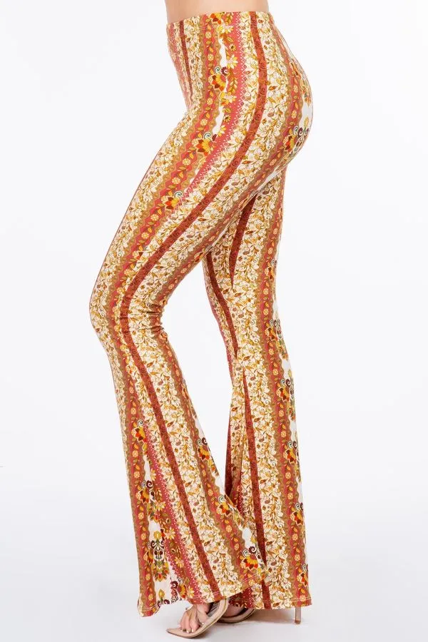 Palazzo Pants - Boho Floral
