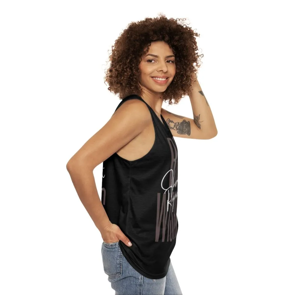 "Best Wishes Warmest Regards Unisex Tank Top - Schitt's Creek Inspired Apparel"