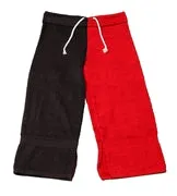 RAGZ Aqua & Black Towel Capri Pants (18 Color Combinations)
