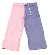 RAGZ Aqua & Black Towel Capri Pants (18 Color Combinations)
