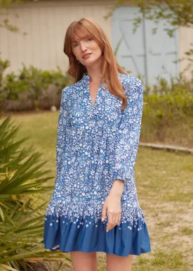 Seaside Floral Relaxed Dress