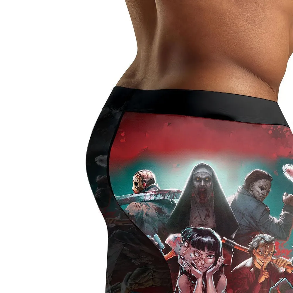 The Horror of Halloween Men's Compression Leggings