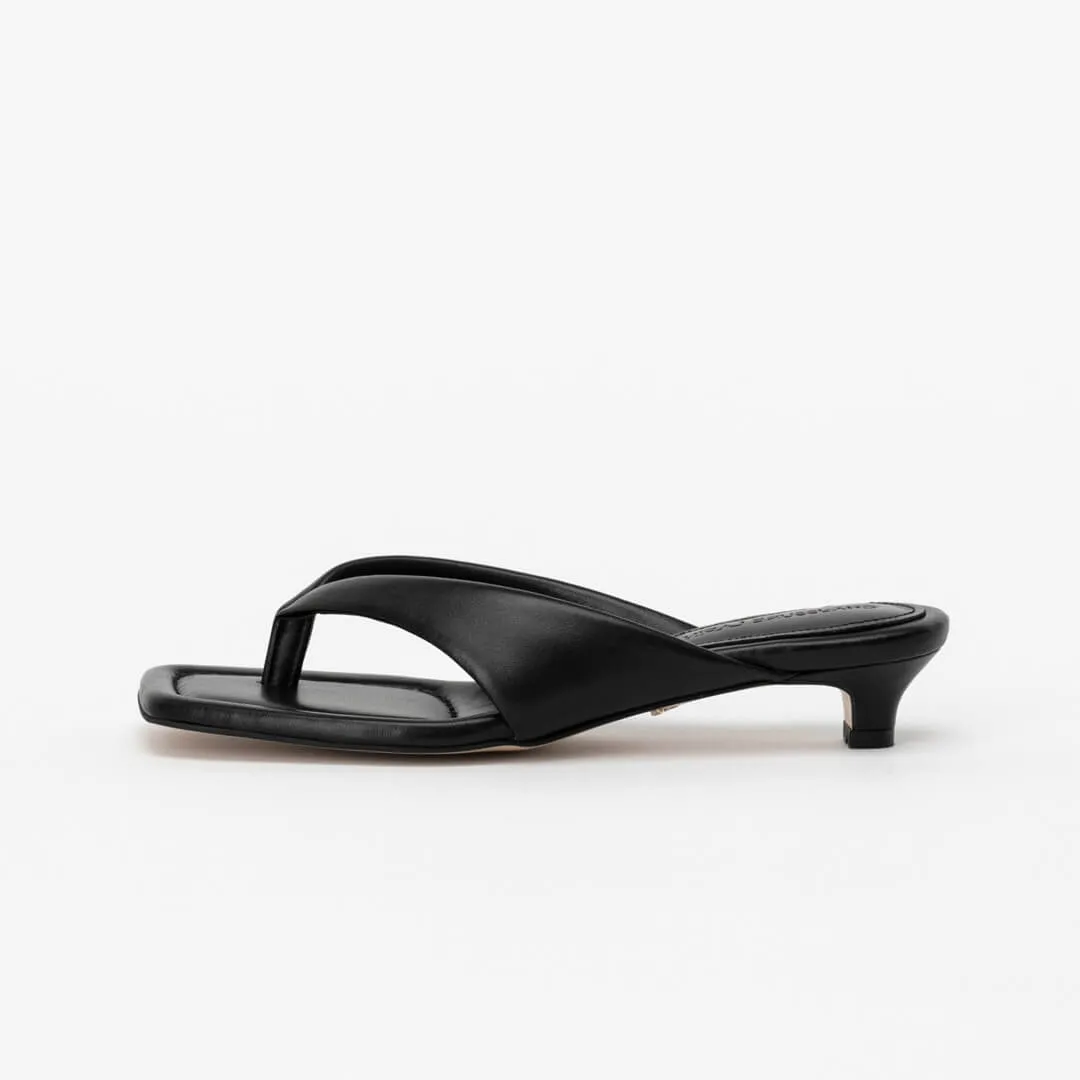 *UK size 1 - JULEZ - black, 3cm heels