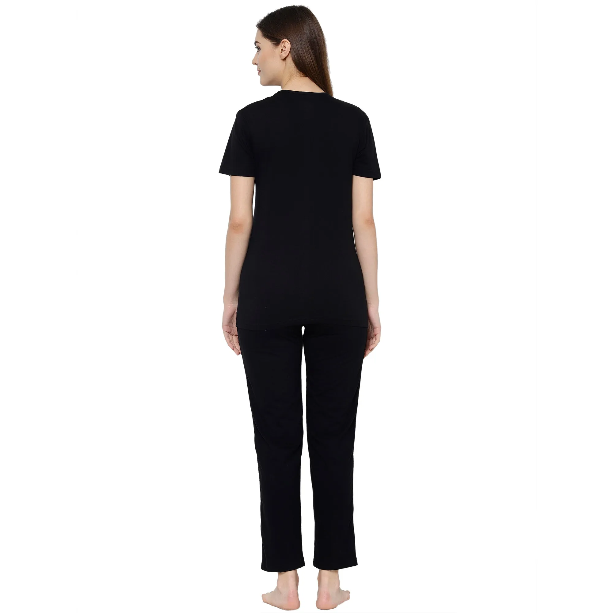 Vimal Jonney Black Women's Night Suit
