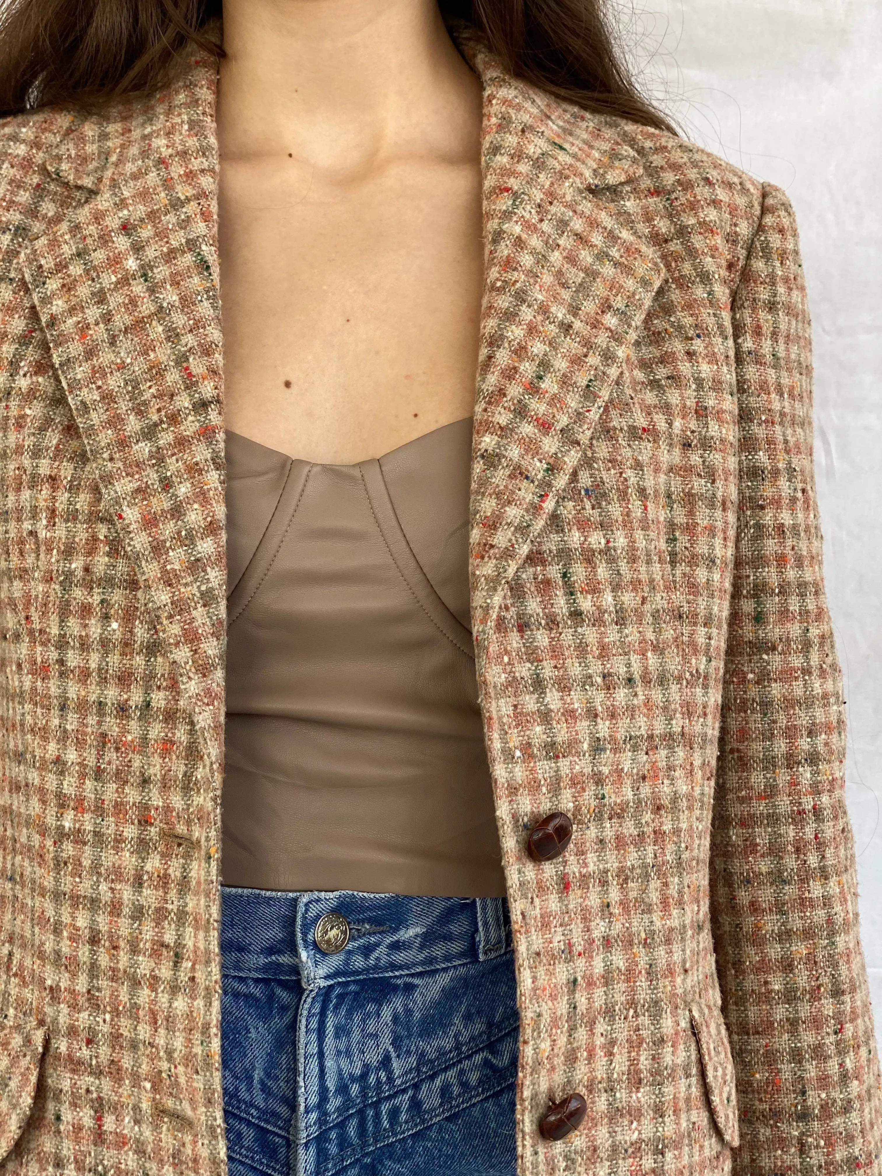 Vintage Alexon Sport Set Tweed Blazer