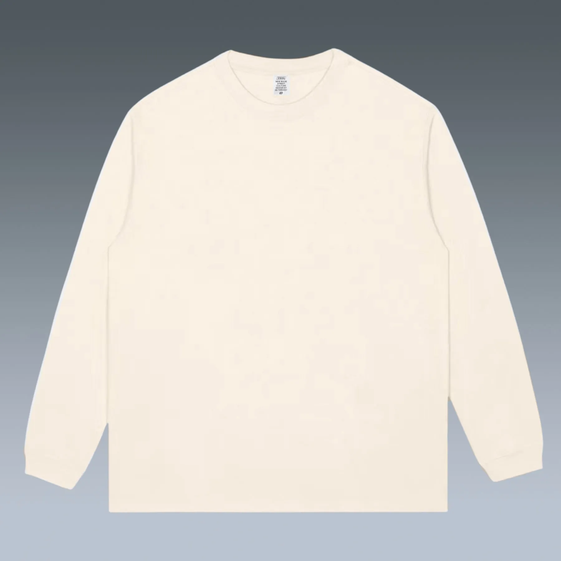 VINTAGE LONG SLEEVE TEE | BLANK LONG SLEEVE TEE