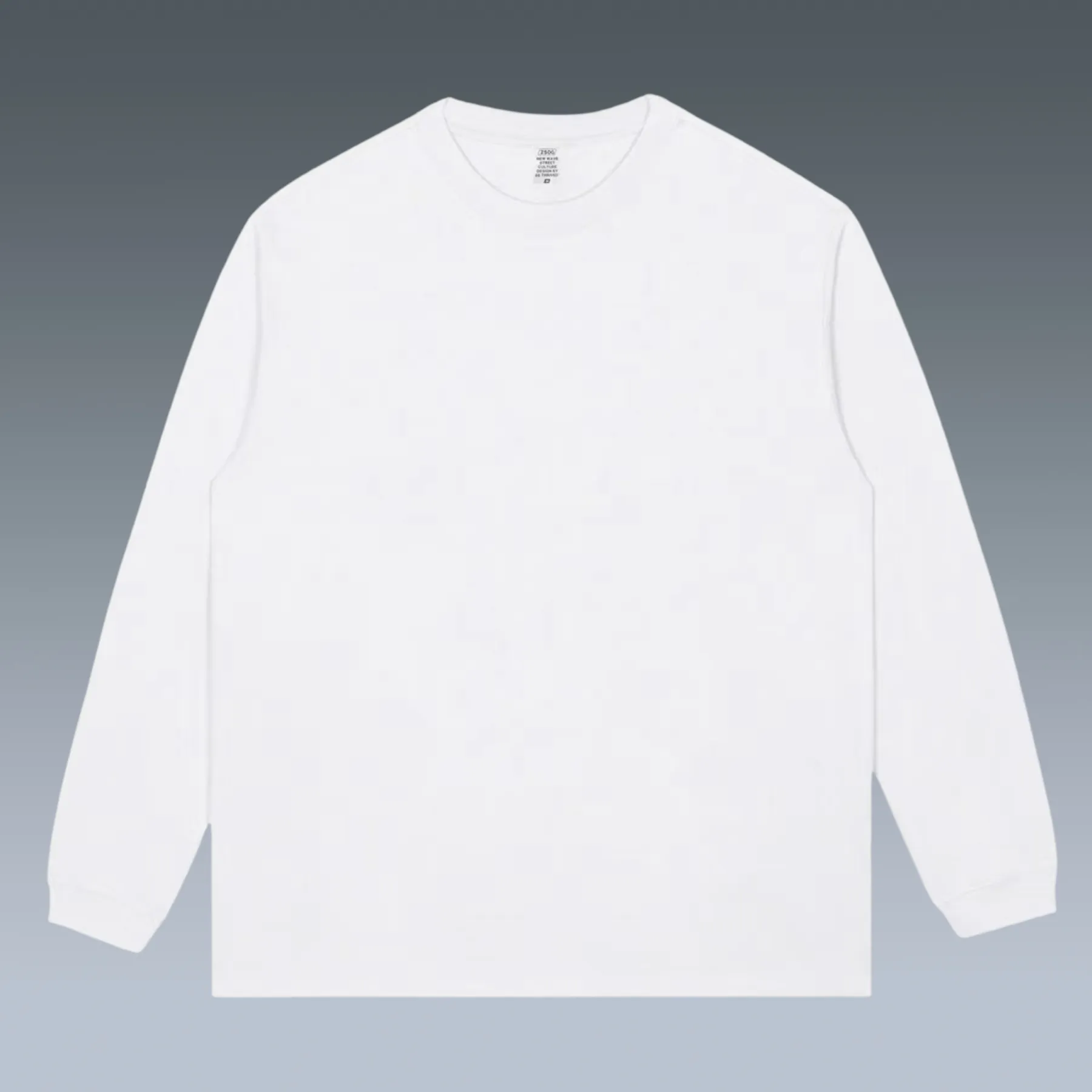 VINTAGE LONG SLEEVE TEE | BLANK LONG SLEEVE TEE