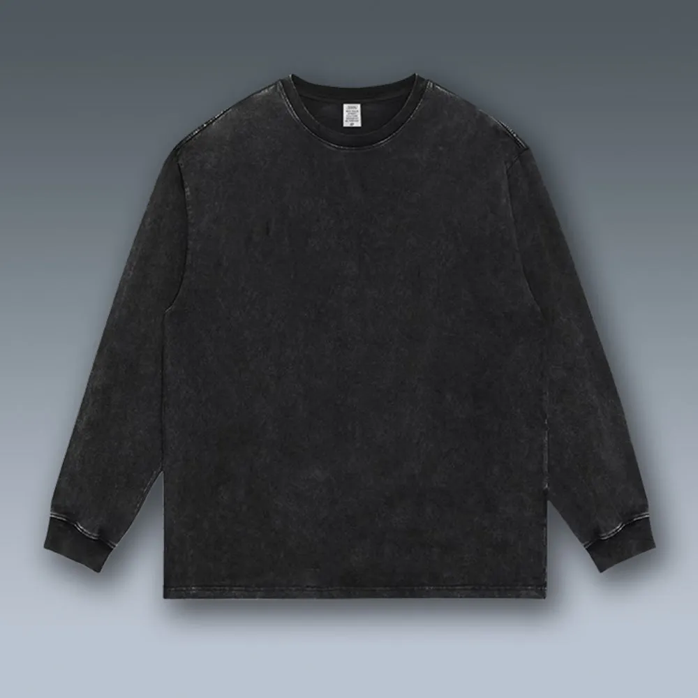 VINTAGE LONG SLEEVE TEE | BLANK LONG SLEEVE TEE