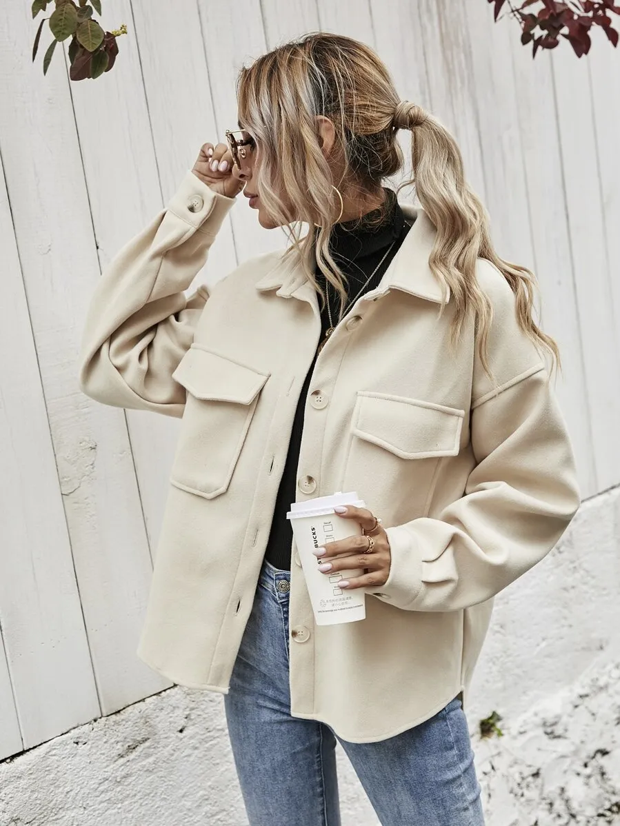 Wish me Well High Low Hem Coat