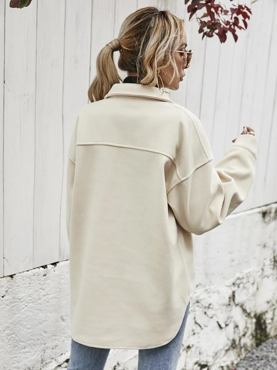 Wish me Well High Low Hem Coat