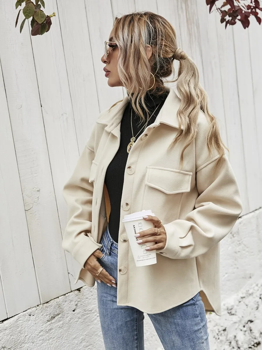 Wish me Well High Low Hem Coat