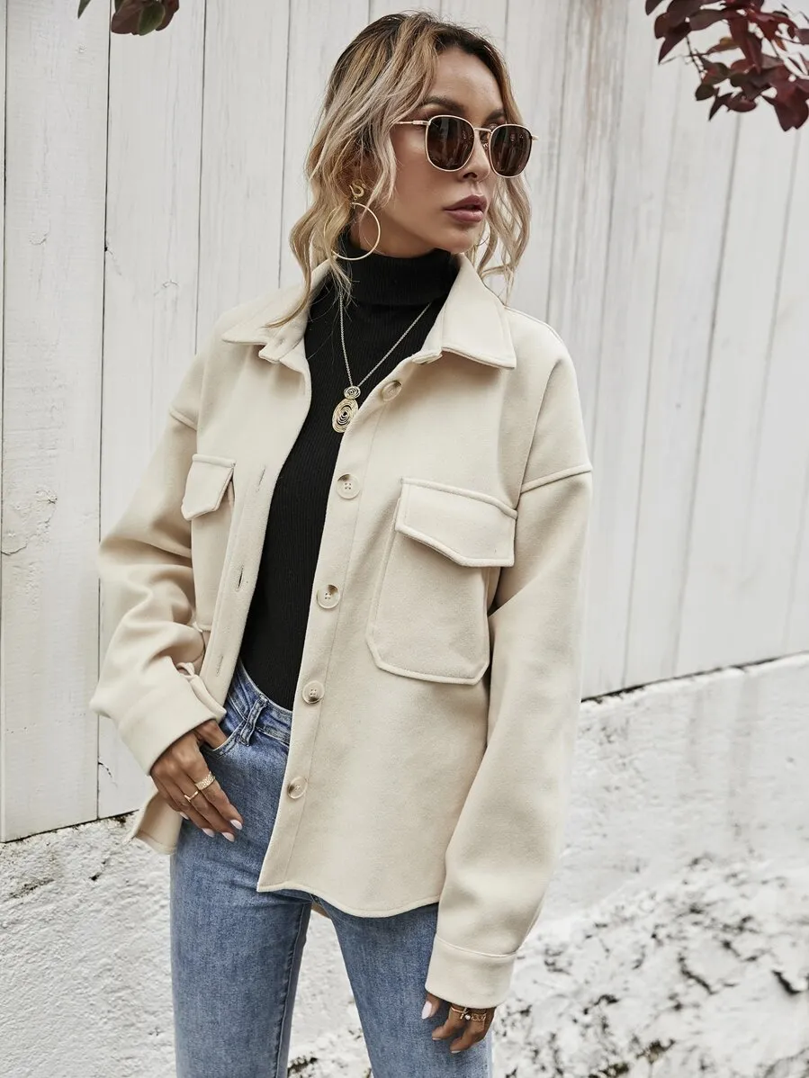 Wish me Well High Low Hem Coat
