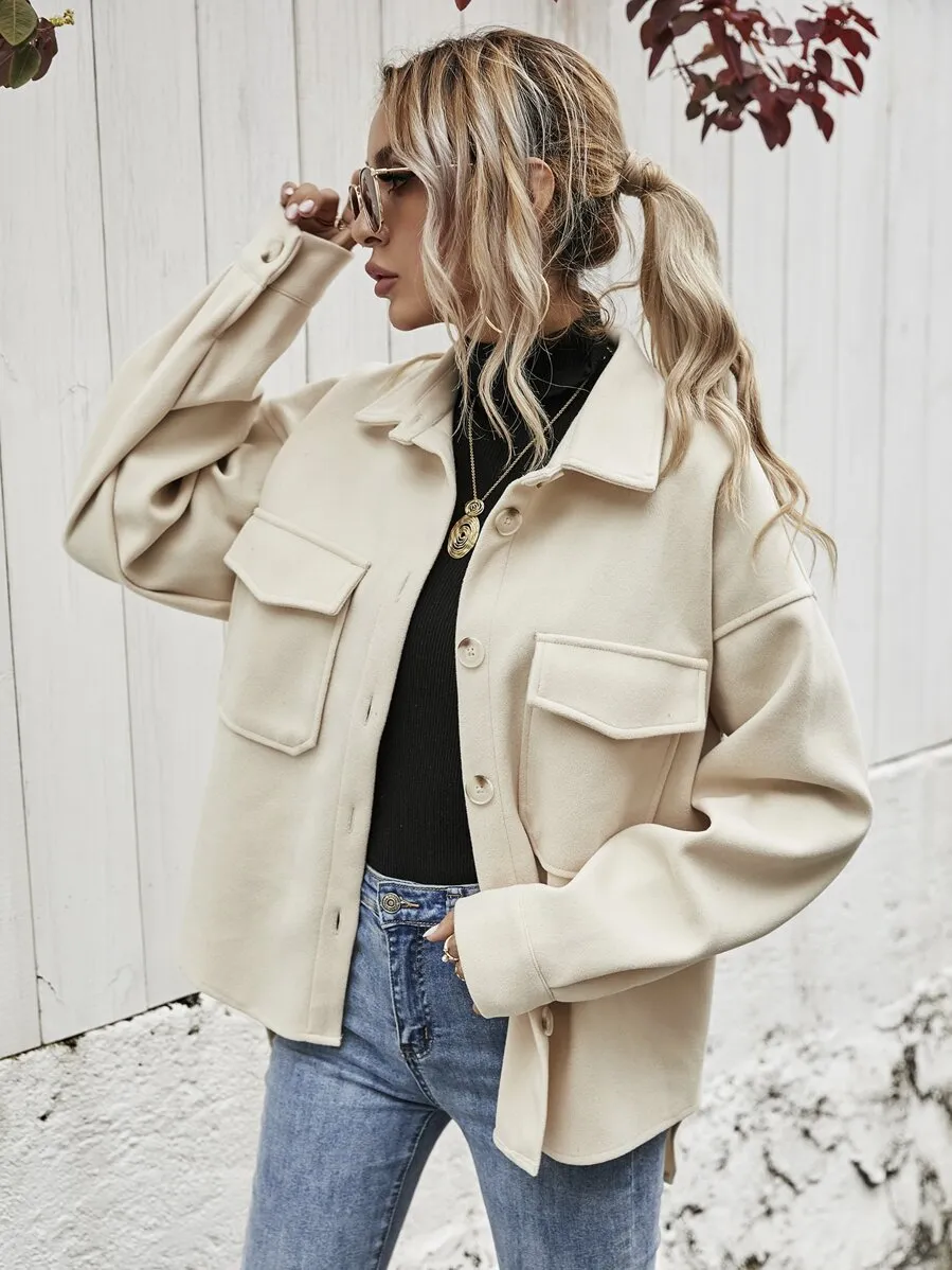 Wish me Well High Low Hem Coat