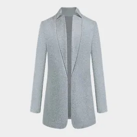 Women's Woolen Coat  Mid-Length Overcoat  Stand Collar  Slim Fit  Elegant Design  Multiple Colours