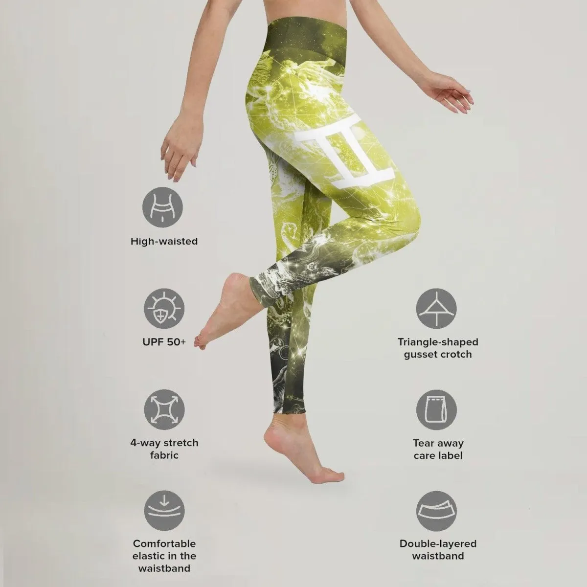 Zodiac Gemini Leggings