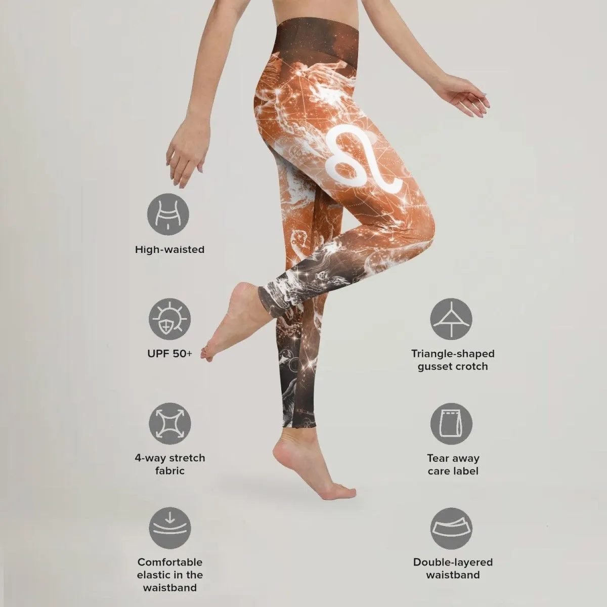 Zodiac Leo Leggings